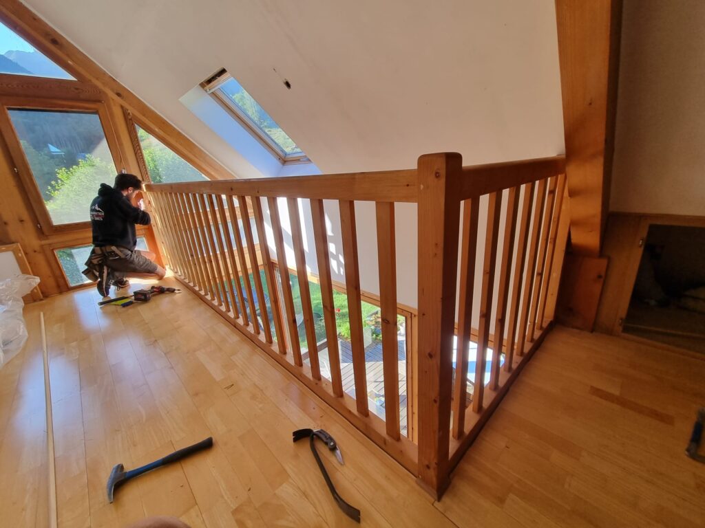 Amenagement de combles par Charpentier des Cimes