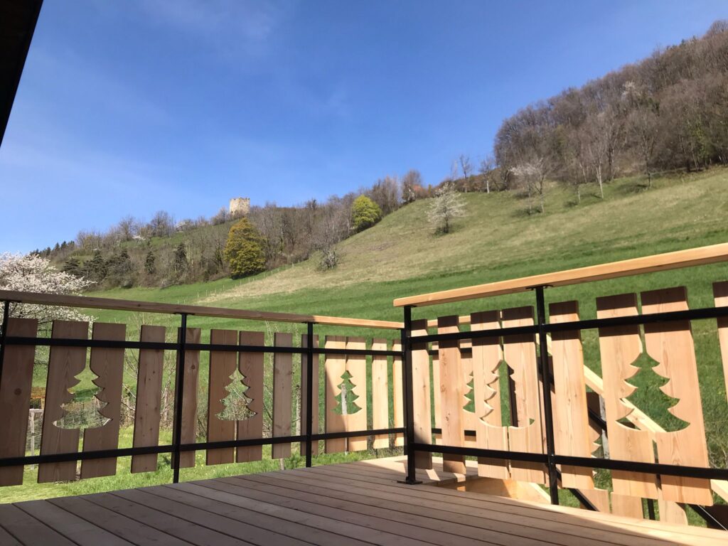 Terrasse ou pergola bois — réalisation Charpentier des Cimes